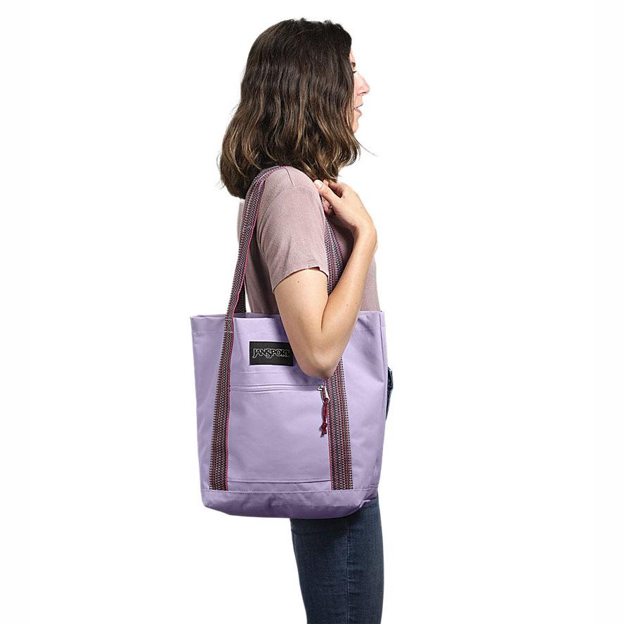 Sacs Fourre-tout JanSport Restore Tote Violette | IHU-72138810